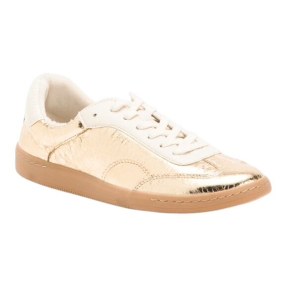 DOLCE VITA Shoes - DOLCE VITA Lace Up Sneakers size various women's Color: Gold Multi